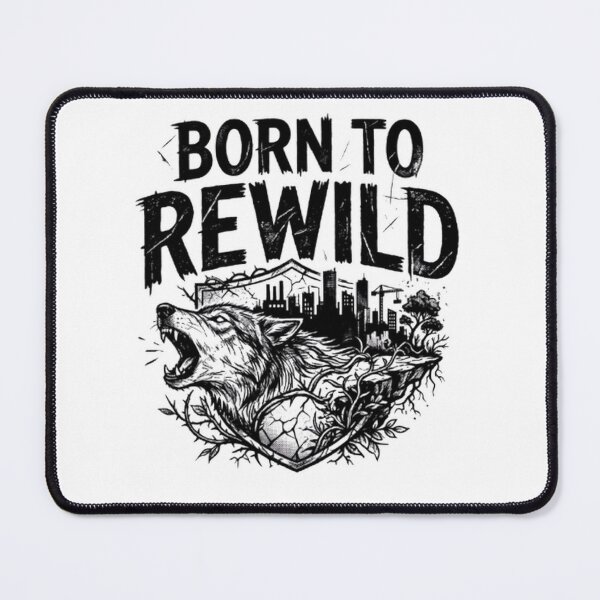 Item preview, Born to REWILD designed and sold by MuggyandMo.