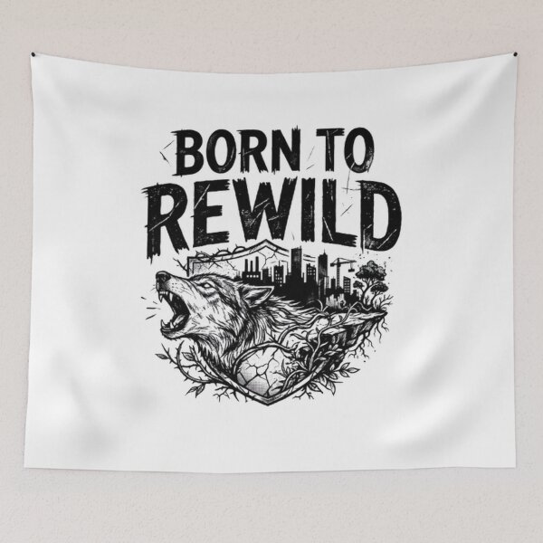 Item preview, Born to REWILD designed and sold by MuggyandMo.