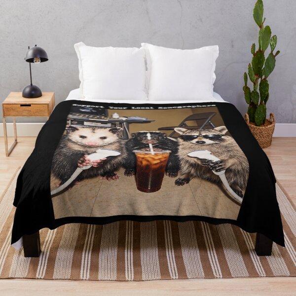 Item preview, Support Your Local Sonographers Raccoon Ultrasound Possum designed and sold by RamonaTeal.