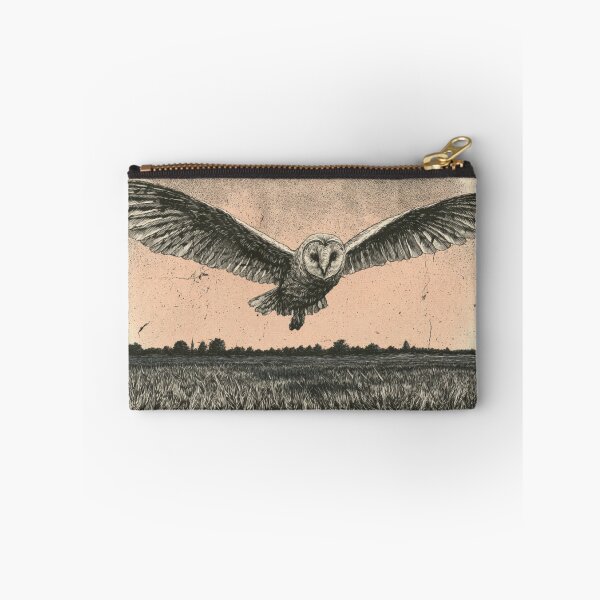 Item preview, Vintage Barn Owl Flight Nature Illustration designed and sold by NicolasGlowArt.