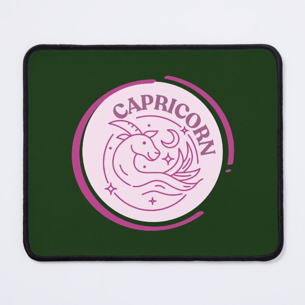 Item preview, Capricorn - pink Sea goat designed and sold by priyankajustine.