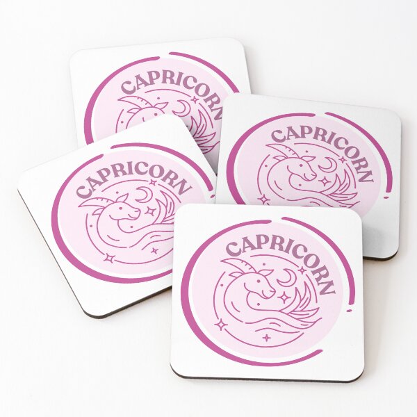 Item preview, Capricorn - pink Sea goat   designed and sold by priyankajustine.