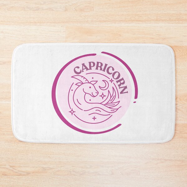 Item preview, Capricorn - pink Sea goat   designed and sold by priyankajustine.
