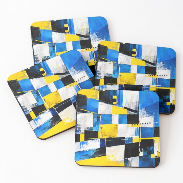 Item preview, Geometric color tension composition designed and sold by Sigtrix.