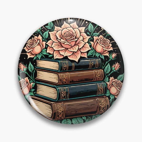 Item preview, Vintage Books & Blooming Roses designed and sold by The Assortment.