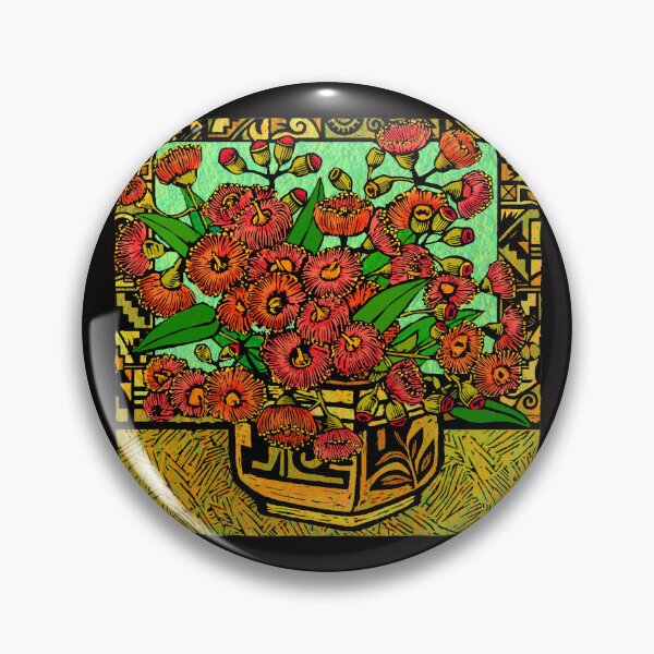 Item preview, Gum Blossoms in a Hopi vase designed and sold by printsisters.