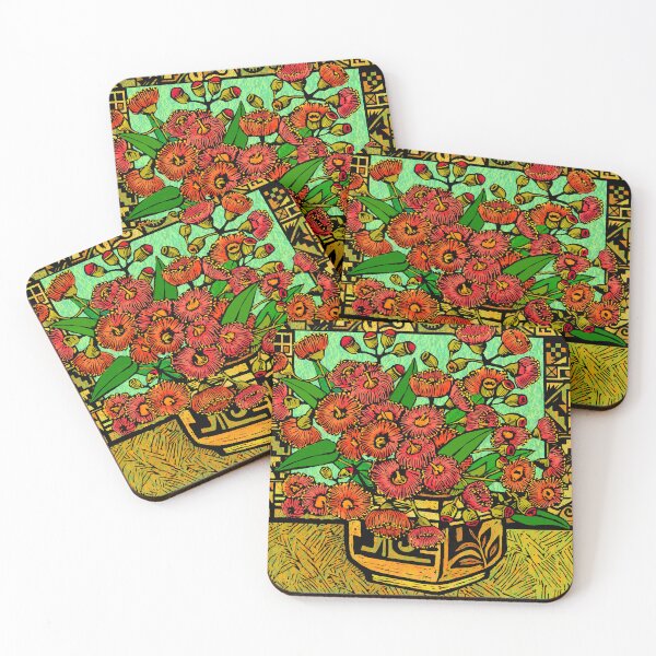 Item preview, Gum Blossoms in a Hopi vase designed and sold by printsisters.