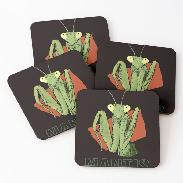 Item preview, Staring Mantis Portrait Dark Background Art designed and sold by OnofriettiKenne.