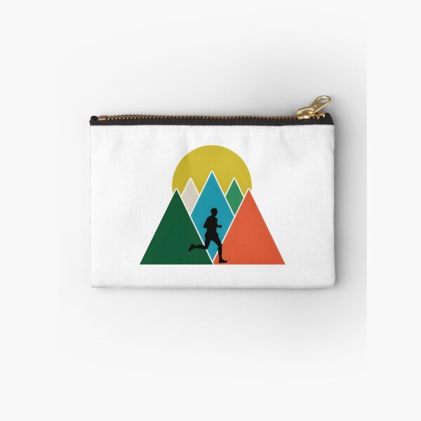 Item preview, Triangle Mountains Trail Runner Graphic Design for Outdoor Enthusiasts designed and sold by UltimateOps.