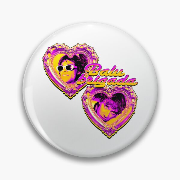 Item preview, Balu Brigada Band Vintage Heart Frame Retro Indie Pop designed and sold by Strokerdesign.