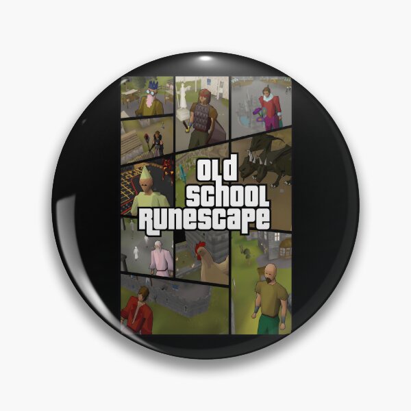 Artikelvorschau, Olds School RuneScapes GTA-Stil-Collage entworfen und verkauft von Tmer-N5lawi.