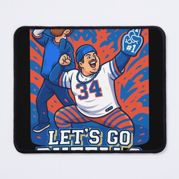 Item preview, Lets Go Duffalo Funny Blue Red Football Fans Art designed and sold by EvanHilldgfgh.