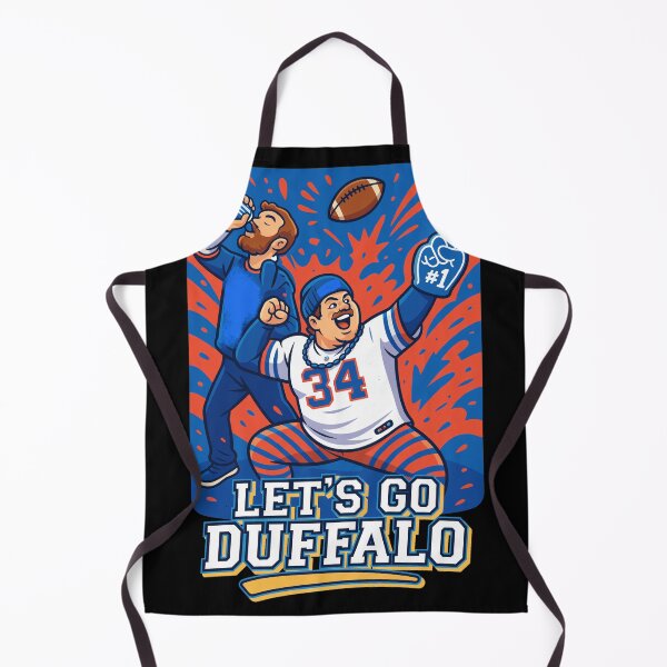 Item preview, Lets Go Duffalo Funny Blue Red Football Fans Art designed and sold by EvanHilldgfgh.