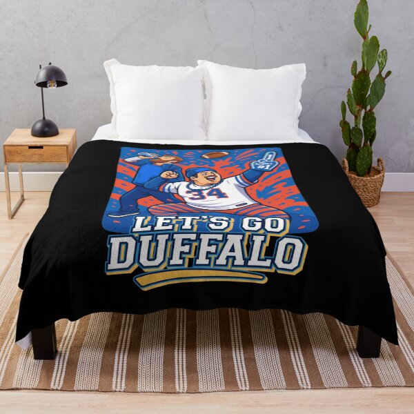 Item preview, Lets Go Duffalo Funny Blue Red Football Fans Art designed and sold by EvanHilldgfgh.