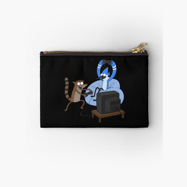 Item preview, Mordecai And Rigby Retro Pizza Video Games designed and sold by Kate McGovern.