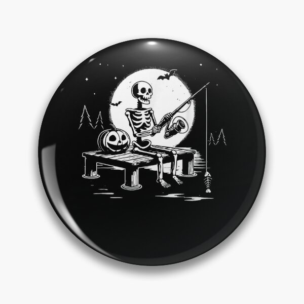 Item preview, Skeleton Fishing and waitng for Halloween Spooky Parties designed and sold by MarlaMaloneShop.