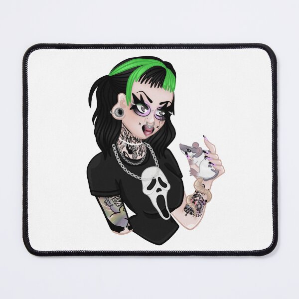 Item preview, Garlic Bread Gothic Opossum Girl designed and sold by EmilyBoo-Draws.