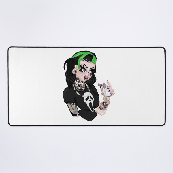 Item preview, Garlic Bread Gothic Opossum Girl designed and sold by EmilyBoo-Draws.