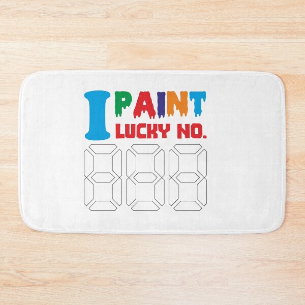 Item preview, I PAINT LUCKY NO. - INFORMATIVE, TYPOGRAPHY, LOVE, COLOR, PAINT designed and sold by 440CREATIVES.