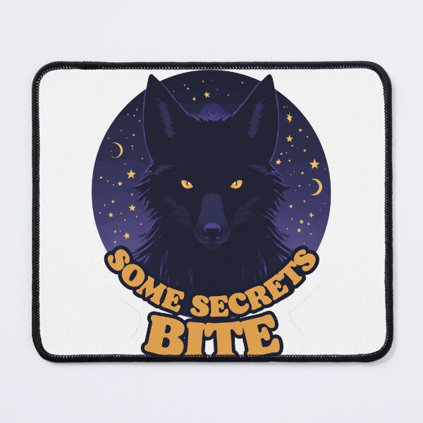Item preview, Mysterious Fox "Trust No One" - Retro Groovy Night Sky Sticker designed and sold by 7oliver.