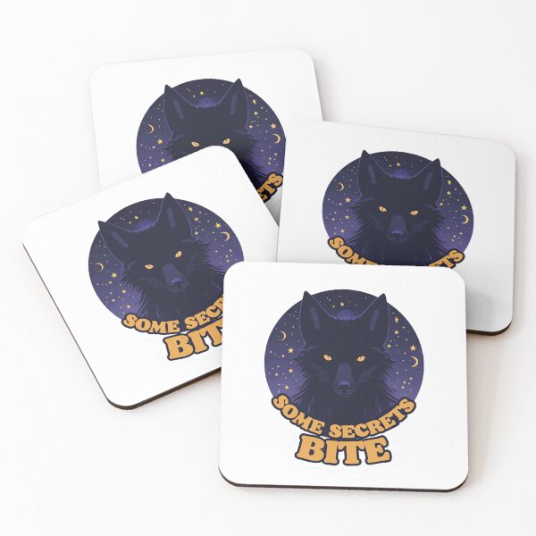 Item preview, Mysterious Fox "Trust No One" - Retro Groovy Night Sky Sticker designed and sold by 7oliver.