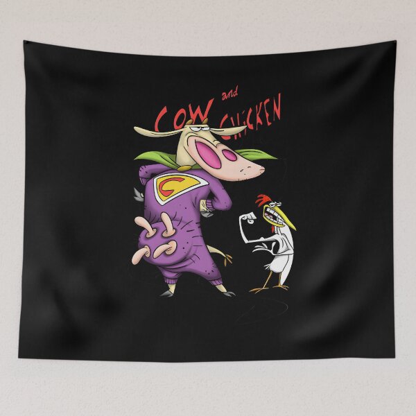 Item preview, Cow And Chicken Cartoon designed and sold by Kate McGovern.