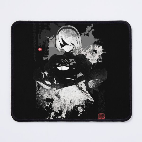 Item preview, Nier Automata Inspired Japan Ink Art Design designed and sold by BaraaHisham.