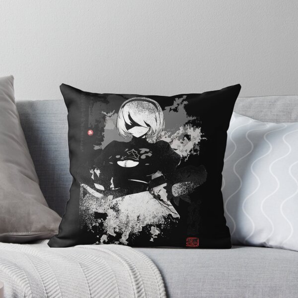 Item preview, Nier Automata Inspired Japan Ink Art Design designed and sold by BaraaHisham.