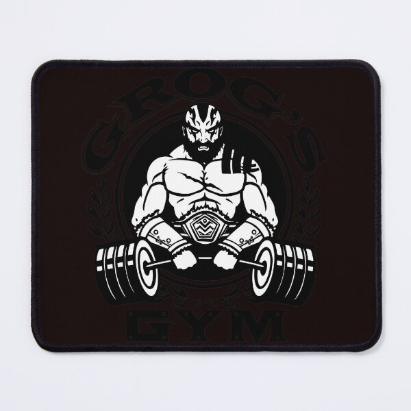 Item preview, Grog Gym Classic Barbell Powerlifting Emblem designed and sold by OnofriettiKenne.