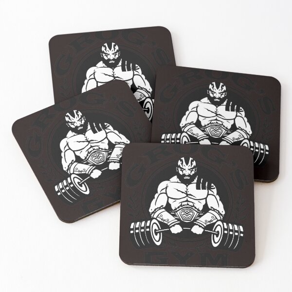Item preview, Grog Gym Classic Barbell Powerlifting Emblem designed and sold by OnofriettiKenne.