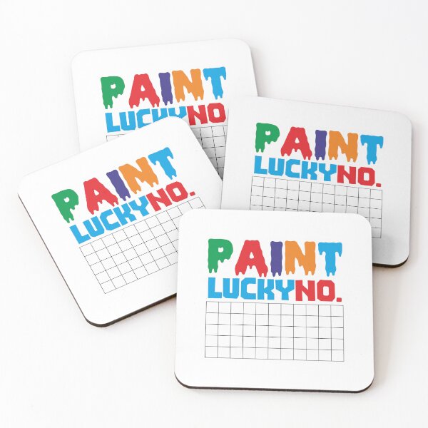 Item preview, I PAINT LUCKY NO. - INFORMATIVE, TYPOGRAPHY, LOVE, COLOR, PAINT designed and sold by 440CREATIVES.