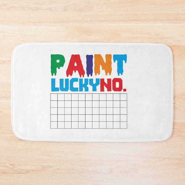 Item preview, I PAINT LUCKY NO. - INFORMATIVE, TYPOGRAPHY, LOVE, COLOR, PAINT designed and sold by 440CREATIVES.