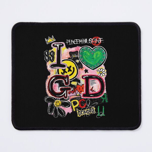 Item preview, Graffiti Heart Collage Graphic designed and sold by ObannionSier.