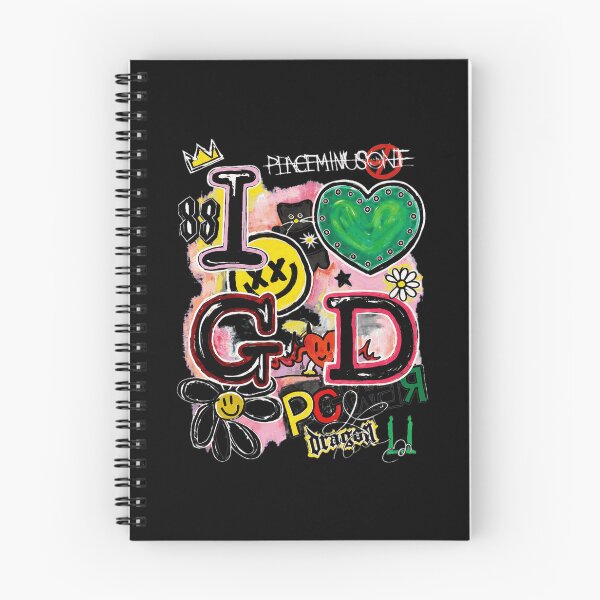 Item preview, Graffiti Heart Collage Graphic  designed and sold by ObannionSier.