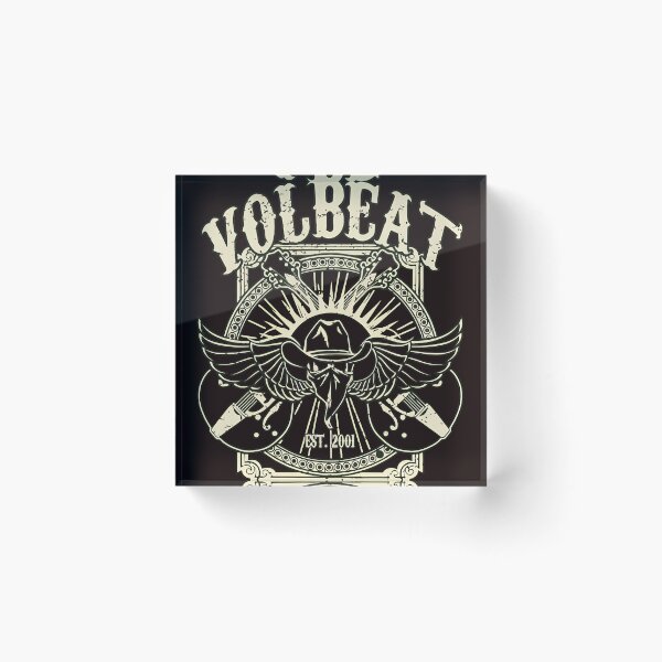 Item preview, VOLBEAT Est 2001 Wings Emblem Rock designed and sold by OnofriettiKenne.
