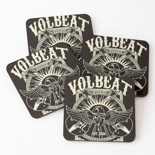 Item preview, VOLBEAT Est 2001 Wings Emblem Rock designed and sold by OnofriettiKenne.