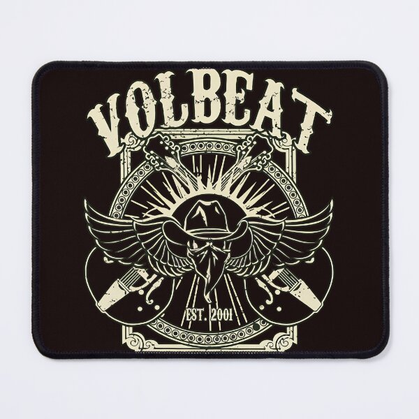 Item preview, VOLBEAT Est 2001 Wings Emblem Rock designed and sold by OnofriettiKenne.