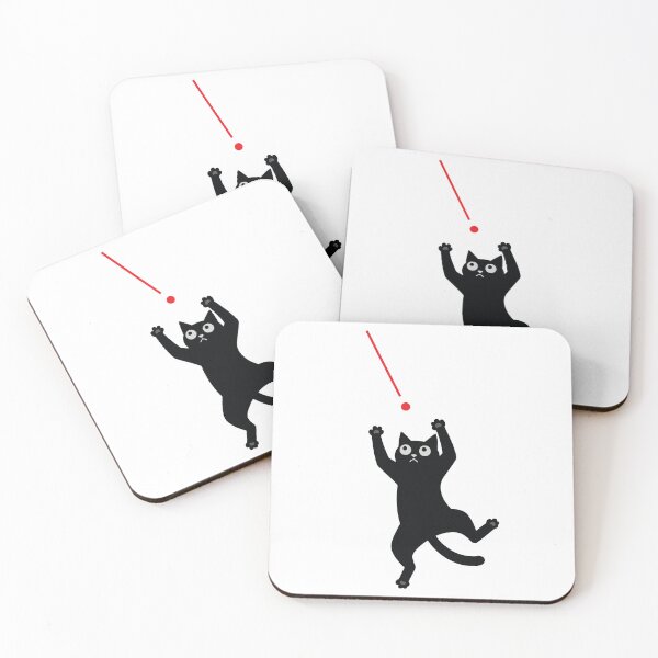 Item preview, Cat Chasing a Laser Pointer designed and sold by MO DESIGNS.