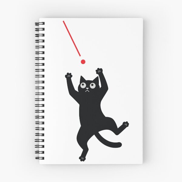 Item preview, Cat Chasing a Laser Pointer designed and sold by MO DESIGNS.