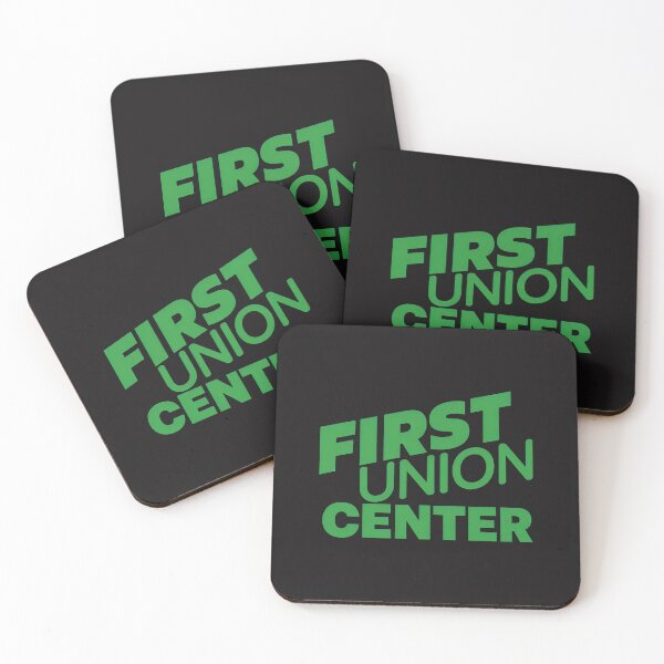 Item preview, First Union Center Bold Green Diagonal Text designed and sold by KirkCarlton.