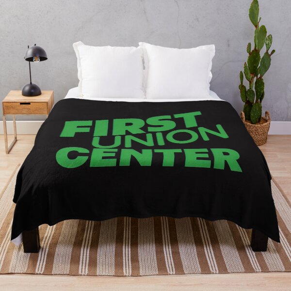Item preview, First Union Center Bold Green Diagonal Text designed and sold by KirkCarlton.