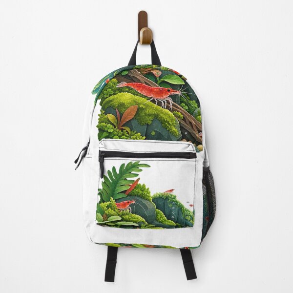 Item preview, Cherry Shrimp in a Lush Planted Aquarium Canyon designed and sold by SiripornSeaynng.