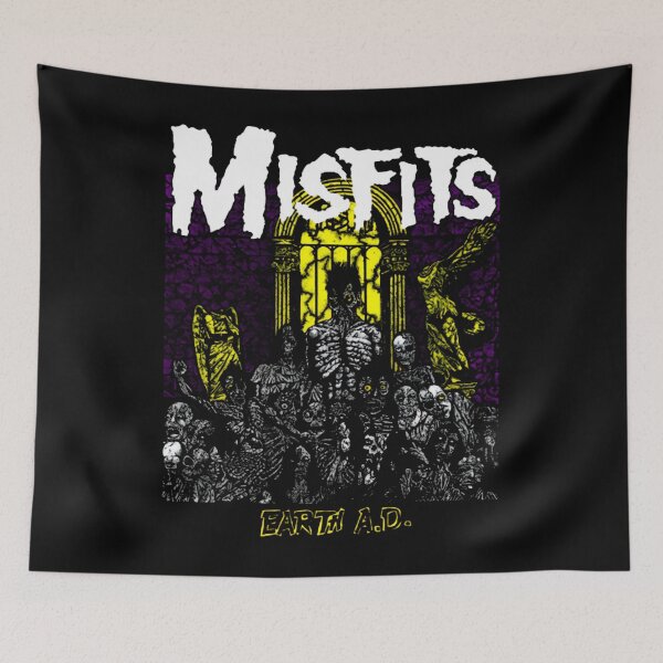 Item preview, Vintage Rock Misfits Band Albums Punk Tour Logo T-Shirt  designed and sold by lavisuzzelll.
