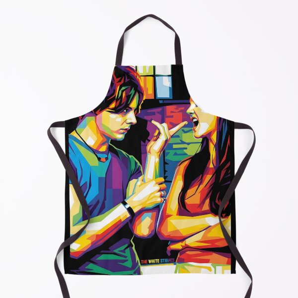 Aperçu de l'œuvre Le pop art des White Stripes créée et vendue par Kindcorner.