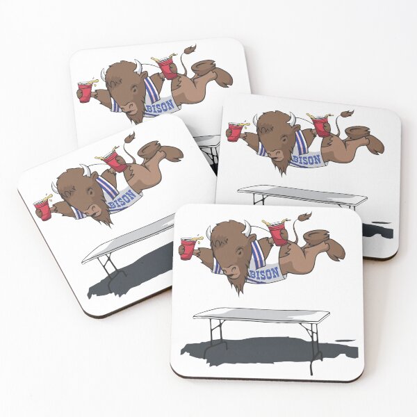 Item preview, Jumping Buffalo Mascot Table Smash designed and sold by EvanHilldgfgh.