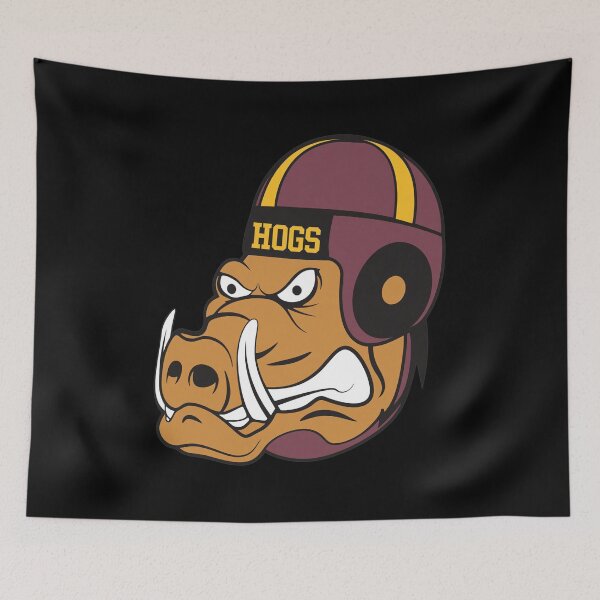 Item preview, Vintage Pig Mascot Football Helmet designed and sold by EvanHilldgfgh.