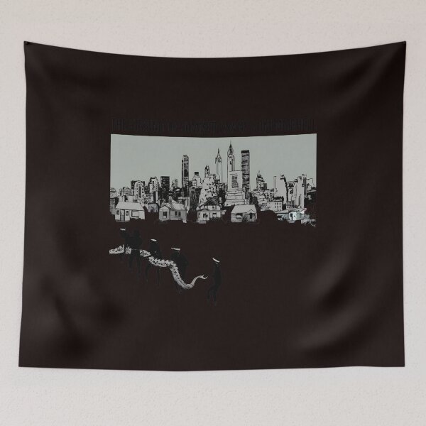 Item preview, Hissing Summer Lawns City Tug Silhouette designed and sold by OnofriettiKenne.