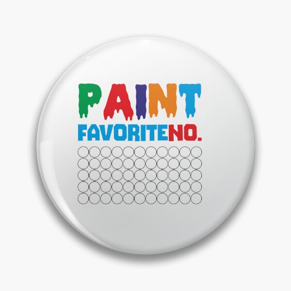Item preview, I PAINT LUCKY NO. - INFORMATIVE, TYPOGRAPHY, LOVE, COLOR, PAINT designed and sold by 440CREATIVES.