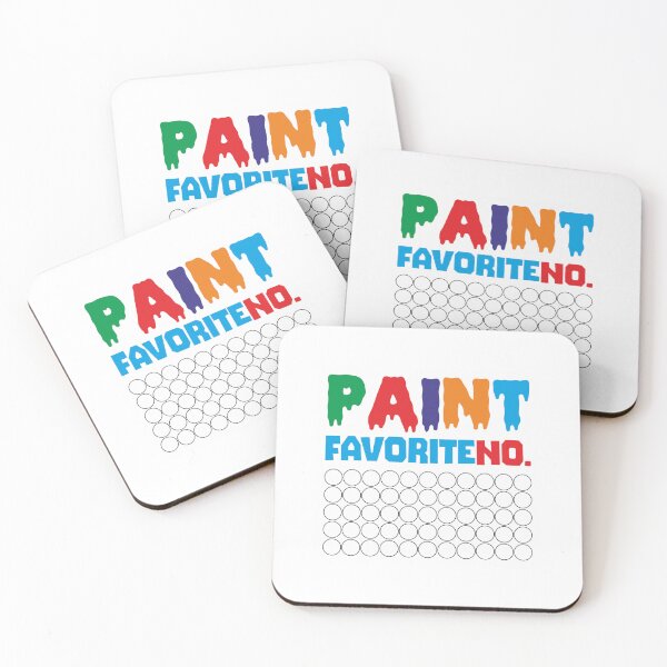 Item preview, I PAINT LUCKY NO. - INFORMATIVE, TYPOGRAPHY, LOVE, COLOR, PAINT designed and sold by 440CREATIVES.