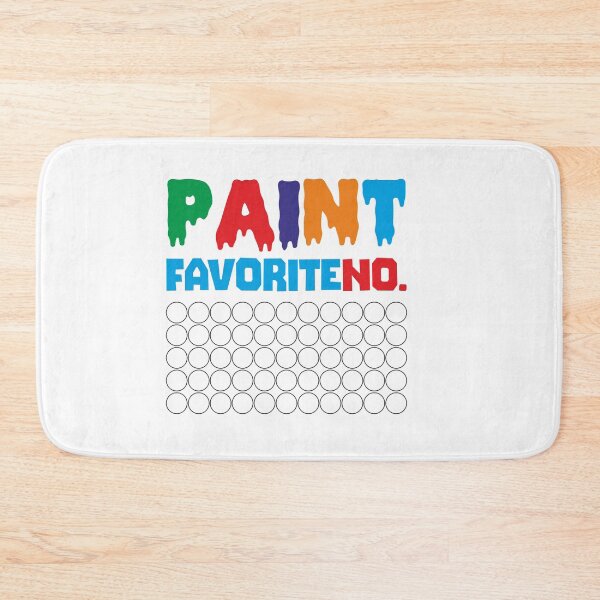 Item preview, I PAINT LUCKY NO. - INFORMATIVE, TYPOGRAPHY, LOVE, COLOR, PAINT designed and sold by 440CREATIVES.
